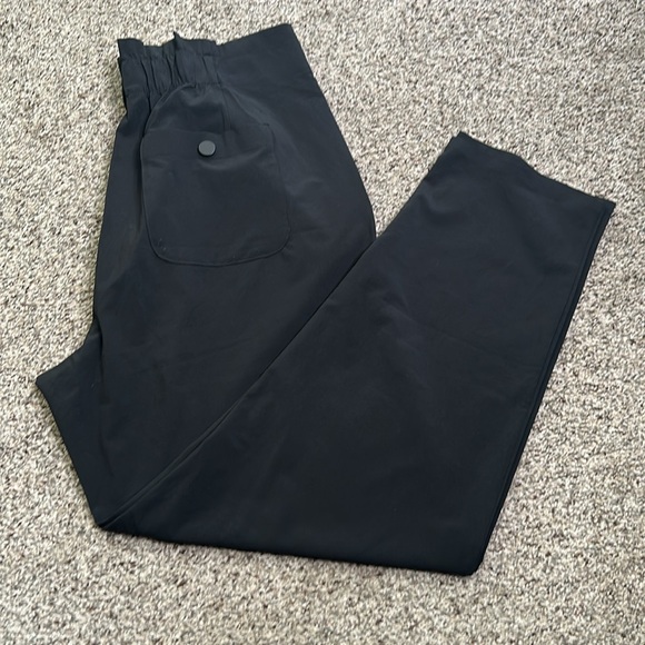 Athleta skyline pant ll black ankle high rise pant size 10 - Picture 8 of 11